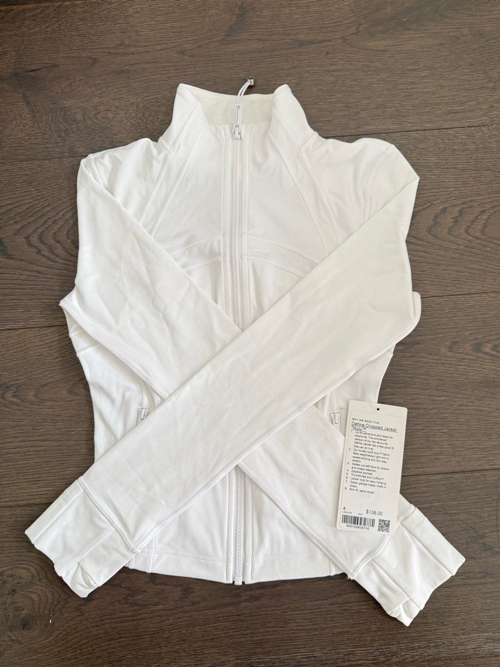 Lululemon define cropped jacket
